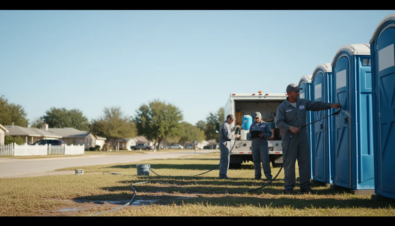 Long-Term Portable Toilet Rental in Rialto, CA near me